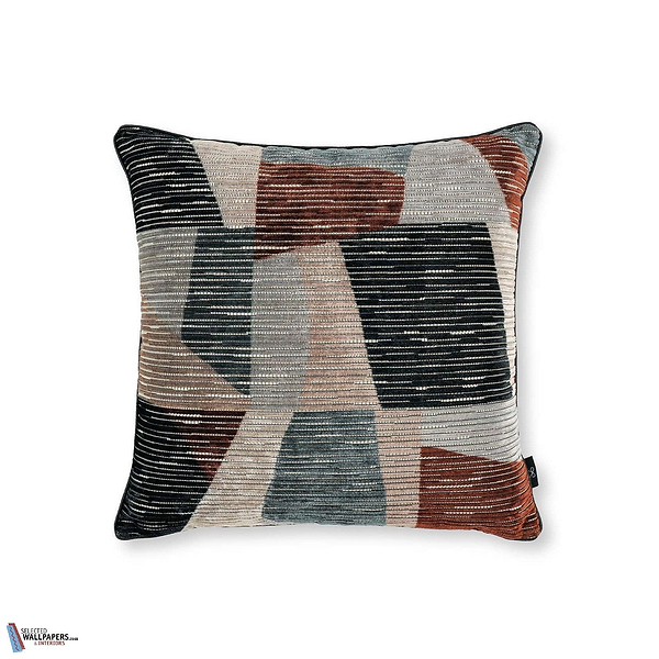 Tabala Velvet Kussen-Black Edition-Kissen-Cushion-Syrah-50 x 50 cm-Selected Interiors