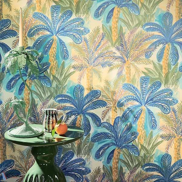 Tahiti-Pierre Frey-wallpaper-behang-Tapete-wallpaper-Selected Wallpapers