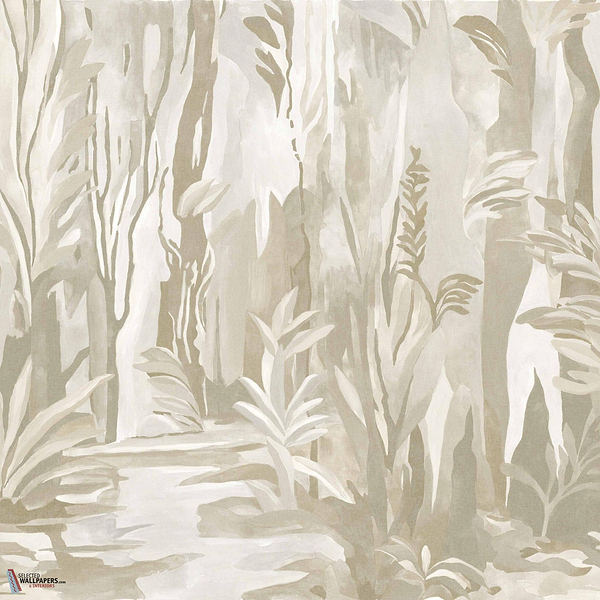 Taiga wallpaper-Masureel-Linen-Paneel-260 cm-Selected Wallpapers-Interiors