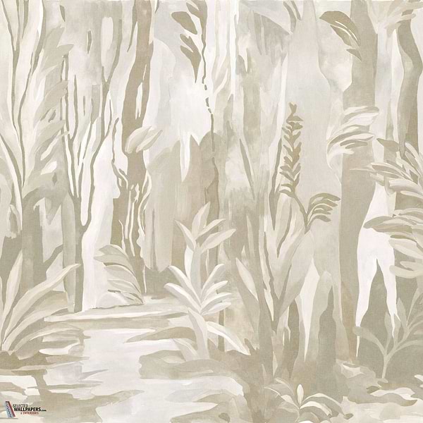 Taiga wallpaper-Masureel-Linen-Paneel-260 cm-Selected Wallpapers-Interiors