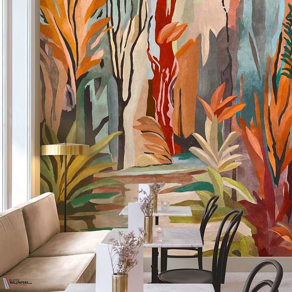 Taiga wallpaper-Masureel-Selected Wallpapers-Interiors