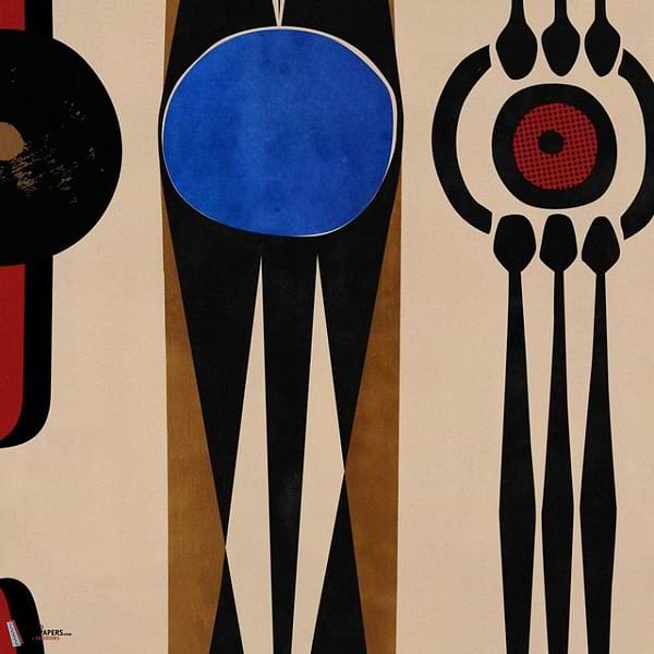 Take Five behang-Mind the Gap-Beige-Rol-Selected Wallpapers-Interiors