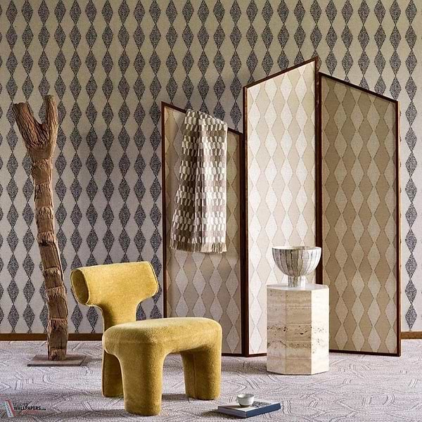 Tamaris behang-Pierre Frey-Selected Wallpapers-Interiors