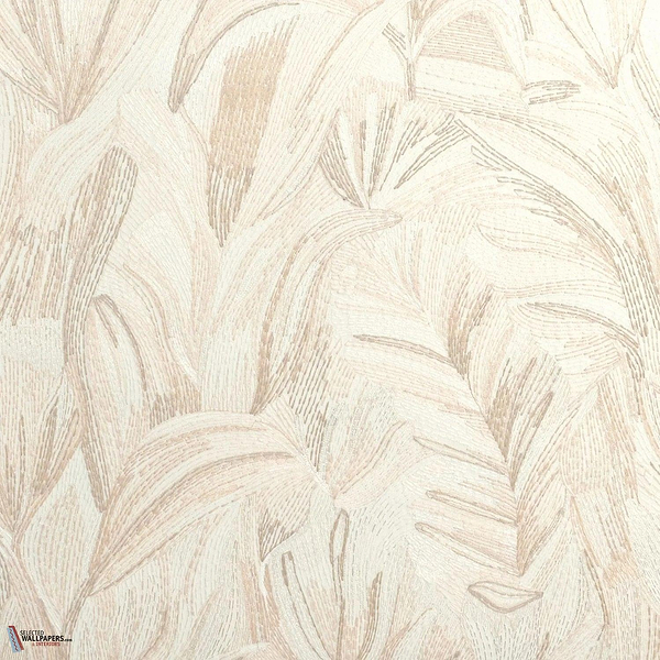Taormina behang-Casamance-Beige Poudre-Meter (M1)-Selected Wallpapers-Interiors