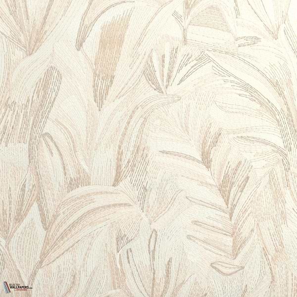 Taormina behang-Casamance-Beige Poudre-Meter (M1)-Selected Wallpapers-Interiors