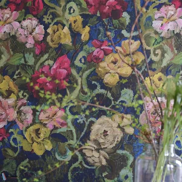 Tapestry Flower-wallpaper-Designers Guild-Selected Wallpapers
