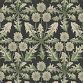 Taraxa stof-House of Hackney-Noir-Meter (M1)-Selected Wallpapers-Interiors