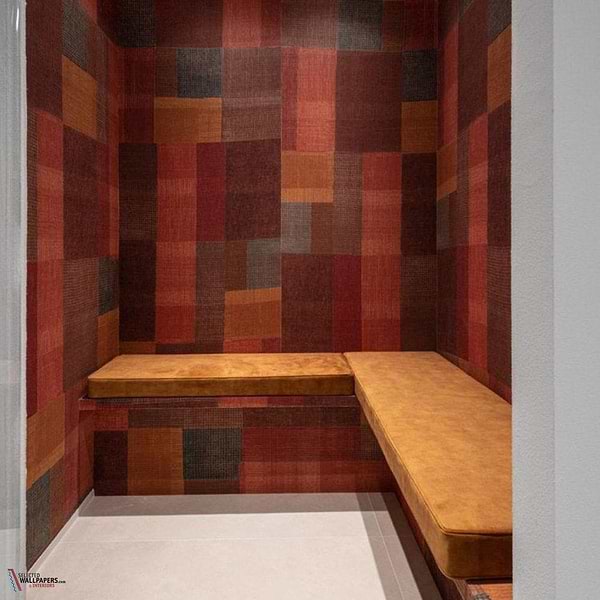 Tartan behang-Tissage Mahieu-Selected Wallpapers-Interiors