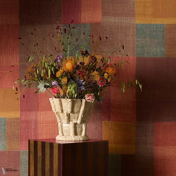 Tartan behang-Tissage Mahieu-Selected Wallpapers-Interiors