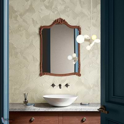 Techno Bee Embroidered-Moooi-behang-tapete-wallpaper-Selected-Wallpapers-Interiors