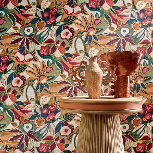 Tehuana-Casamance-wallpaper-behang-Tapete-wallpaper-Selected Wallpapers