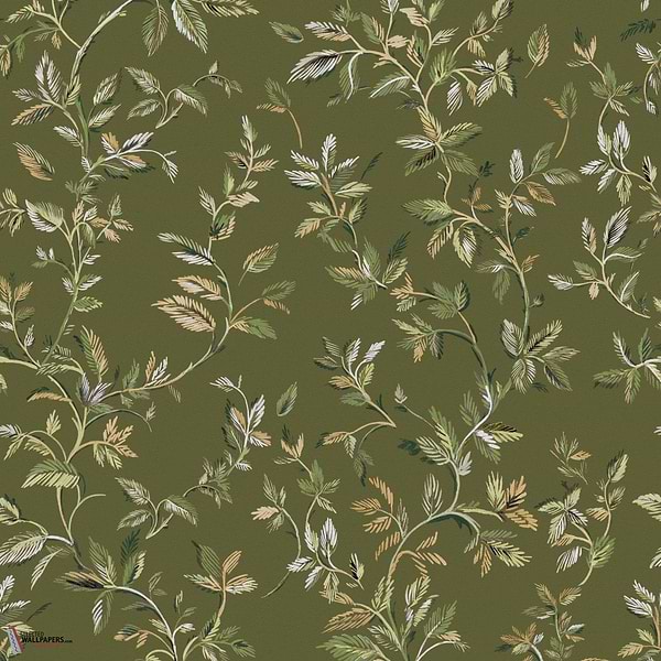 Tenango behang-Coordonne-Cactus-Rol-Selected Wallpapers-Interiors