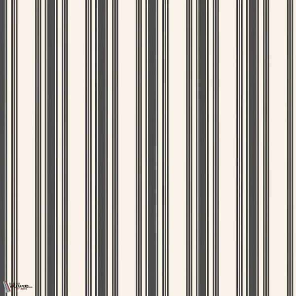 Tented Stripe-Behang-Tapete-Farrow & Ball-Off Black-Rol-ST1388-Selected Wallpapers