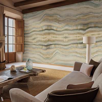 Terres emmelees behang-Elitis-Selected Wallpapers-Interiors