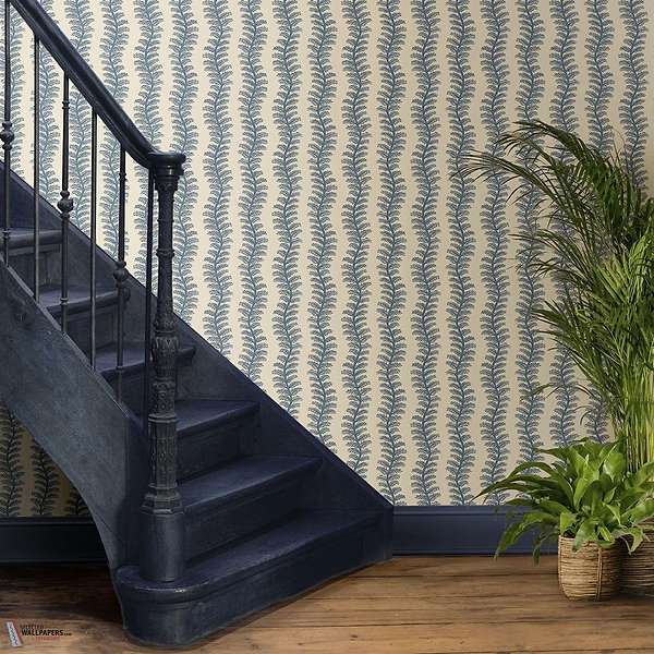 Tetbury Stripe behang-GP&J Baker-Selected Wallpapers-Interiors