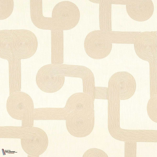 Tête à Tête stof-Casamance-Blanc-Meter (M1)-Selected Wallpapers-Interiors