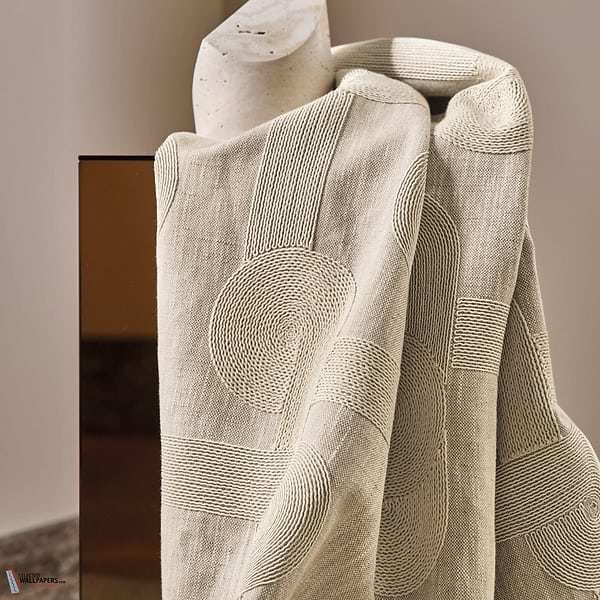 Tête à Tête stof-Casamance-Selected Wallpapers-Interiors