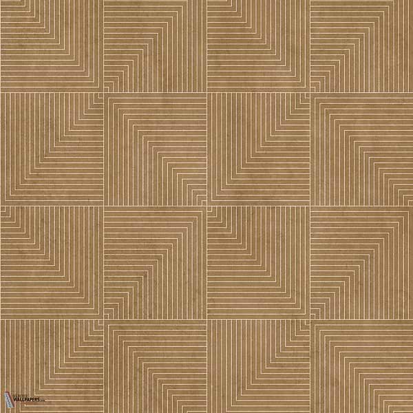 Tetragonal wallpaper-Coordonne-Sand-Non Woven-Selected-Wallpapers-Interiors