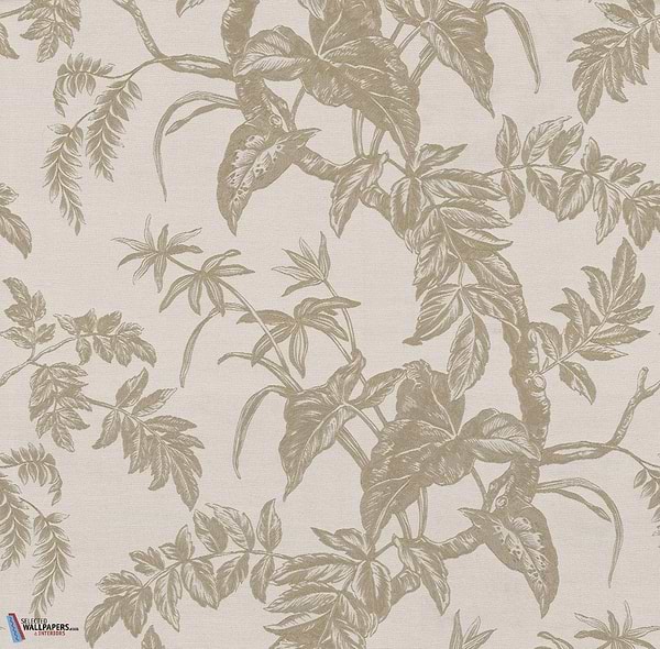Textile Grove-Tecnografica-wallpaper-behang-Tapete-wallpaper-Beige B-Fabric Vinyl-Selected Wallpapers