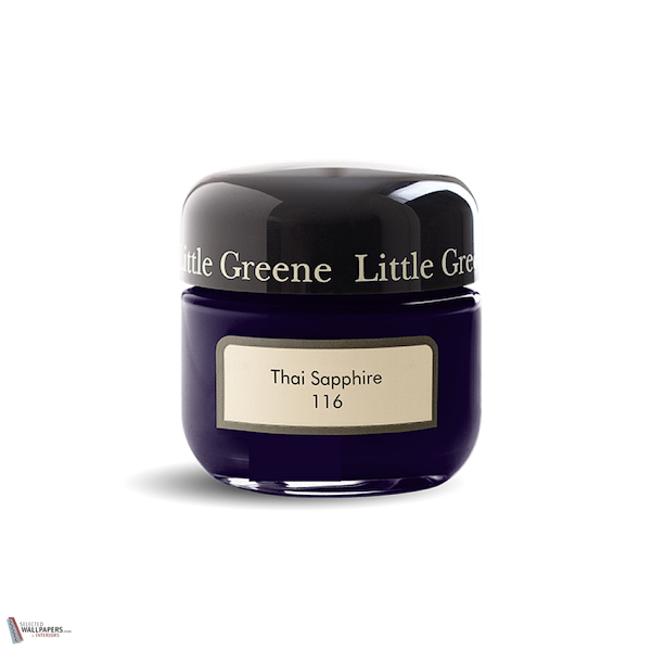 Thai Sapphire verf Little Greene 116-Selected-Wallpapers-Interiors