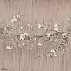 The Bliss behang-Daisy James-Beige-Vinyl-M2-Selected Wallpapers-Interiors