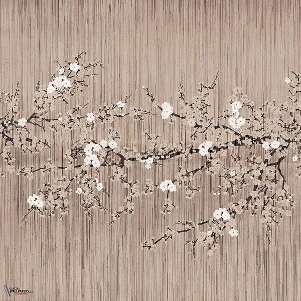 The Bliss behang-Daisy James-Beige-Vinyl-M2-Selected Wallpapers-Interiors