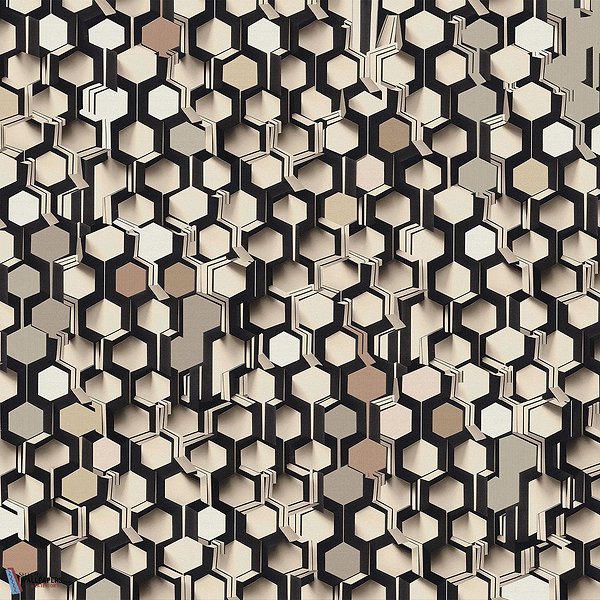 The Buzz behang-behang-Daisy James-Original-Vinyl-M2-Selected Wallpapers &amp; Interiors