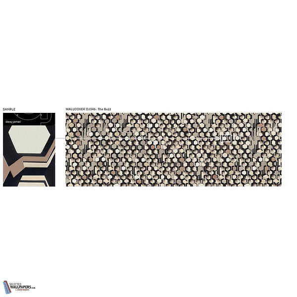 The Buzz behang-behang-Daisy James-Selected Wallpapers &amp; Interiors
