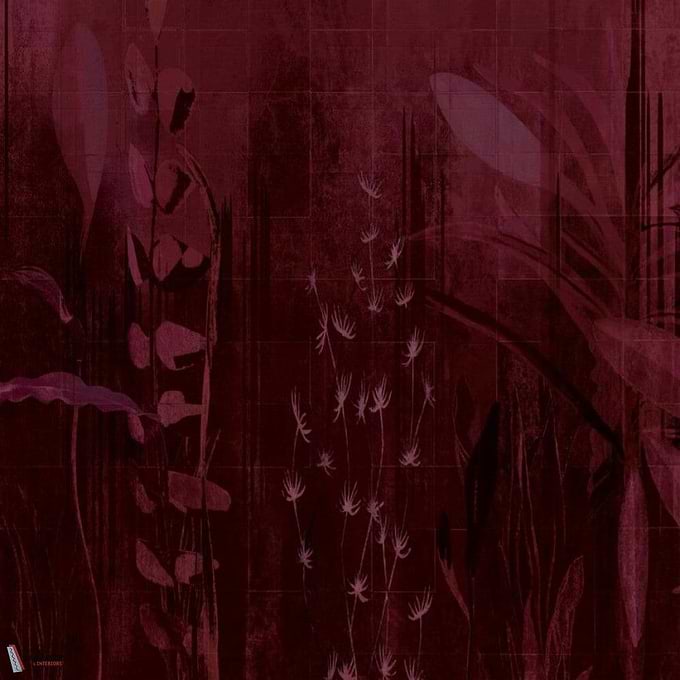 The Claret behang-behang-Daisy James-Original-Vinyl-M2-Selected Wallpapers &amp; Interiors