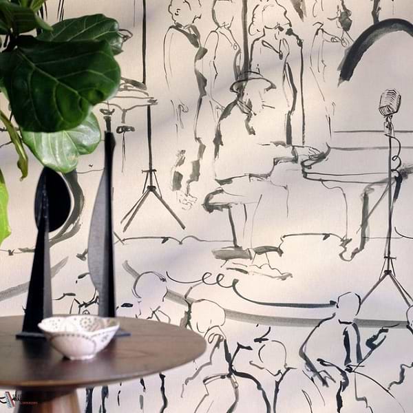 The Club behang-Mind the Gap-Selected Wallpapers-Interiors