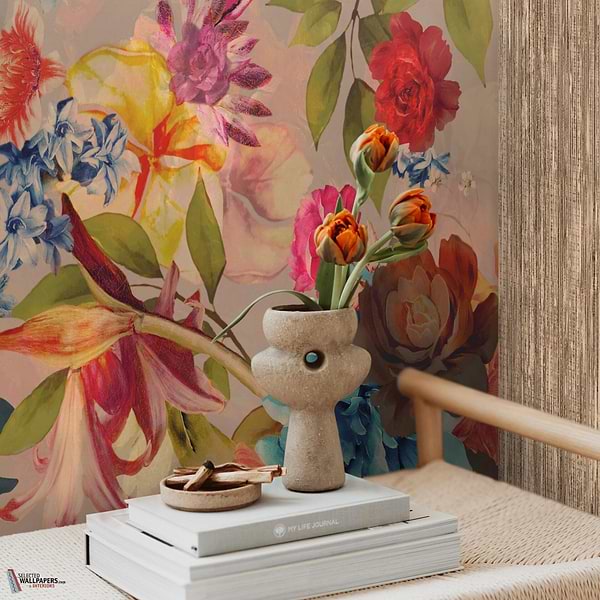 The Floret behang-behang-Daisy James-Selected Wallpapers &amp; Interiors