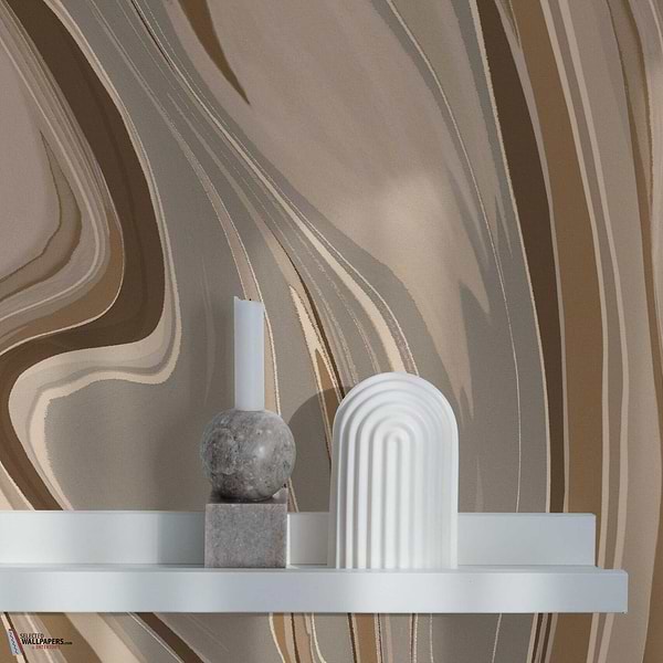 The Flux behang-behang-Daisy James-Selected Wallpapers &amp; Interiors