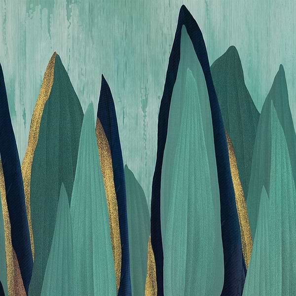 The Folie behang-Behang-Daisy James-Original-Vinyl-M2-Selected Wallpapers & Interiors