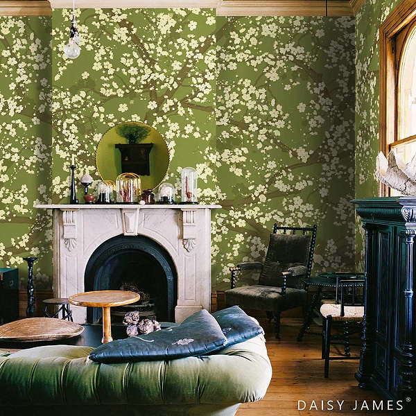 The Hana behang-Behang-Daisy James-Selected Wallpapers &amp; Interiors