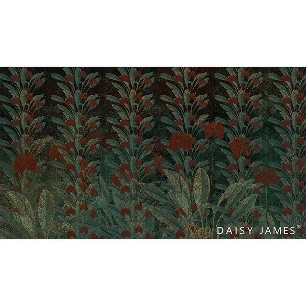 The Jungle behang-behang-Daisy James-Selected Wallpapers & Interiors