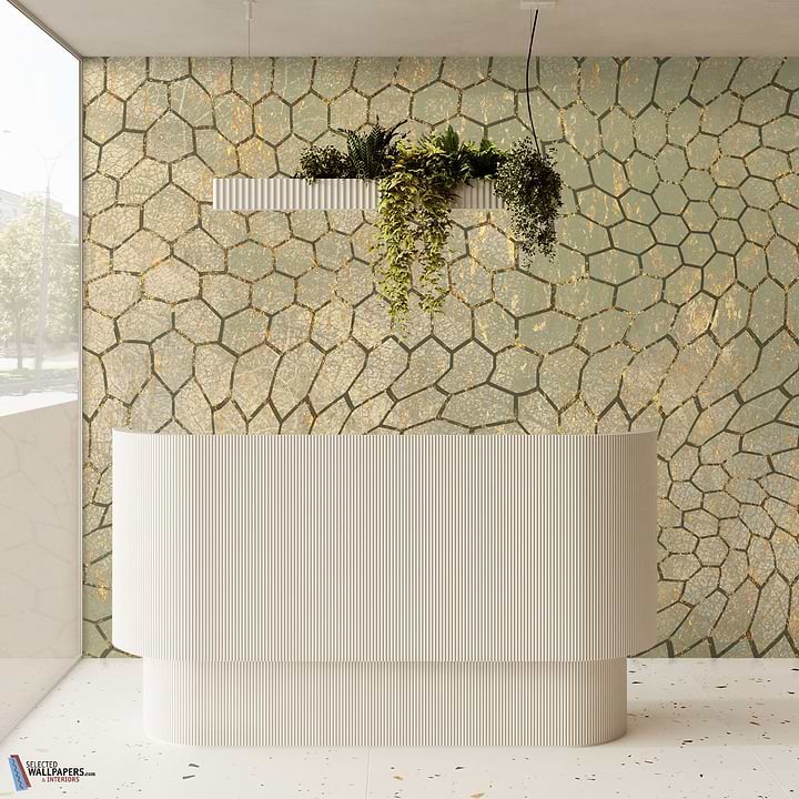 The Lime and Gold behang-behang-Daisy James-Selected Wallpapers &amp; Interiors