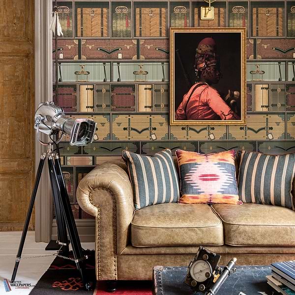 The Luggage Car-behang-Tapete-Mind the Gap-Selected Wallpapers