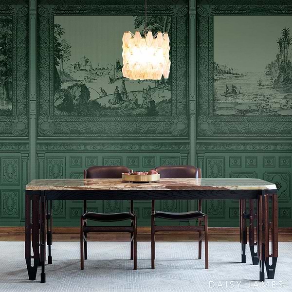 The Panel behang-behang-Daisy James-Selected Wallpapers &amp; Interiors