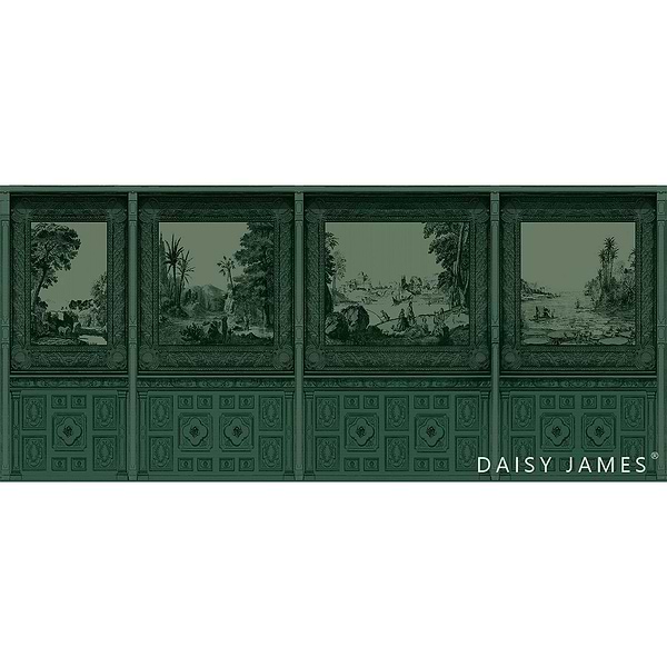 The Panel behang-behang-Daisy James-Selected Wallpapers &amp; Interiors