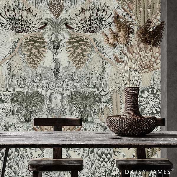 The Poppy behang-Behang-Daisy James-Selected Wallpapers &amp; Interiors
