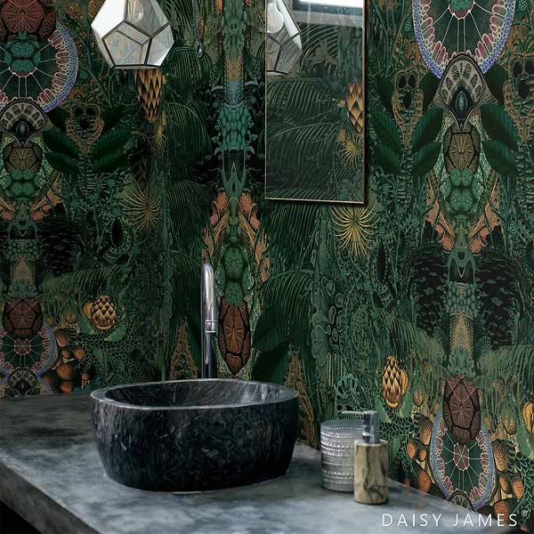 The Poppy behang-Behang-Daisy James-Selected Wallpapers &amp; Interiors