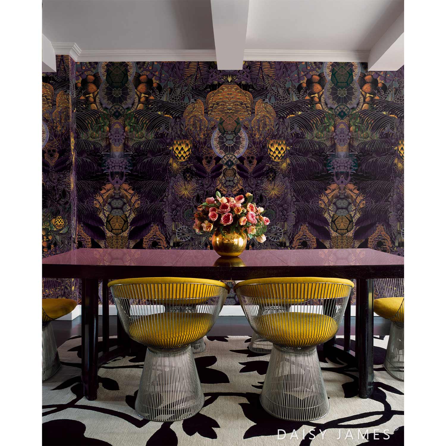 The Poppy behang-Behang-Daisy James-Selected Wallpapers &amp; Interiors