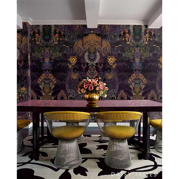 The Poppy behang-Behang-Daisy James-Selected Wallpapers & Interiors