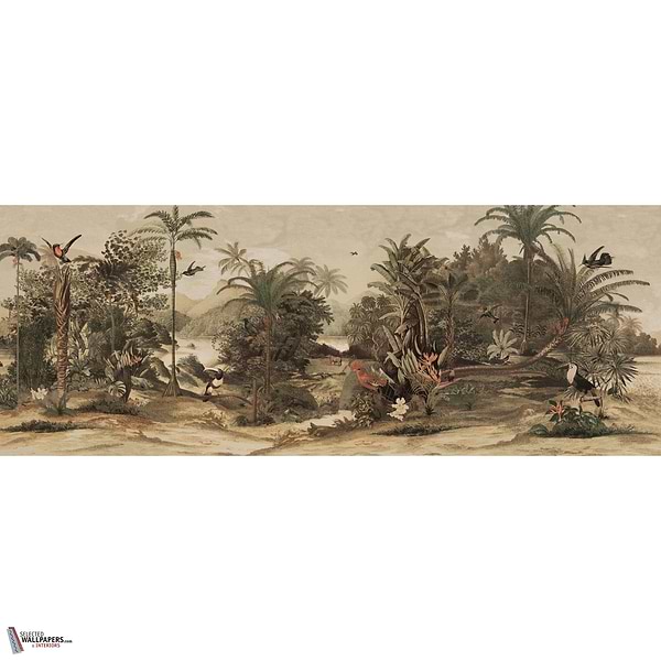 The Red Rock behang-behang-Daisy James-Selected Wallpapers & Interiors