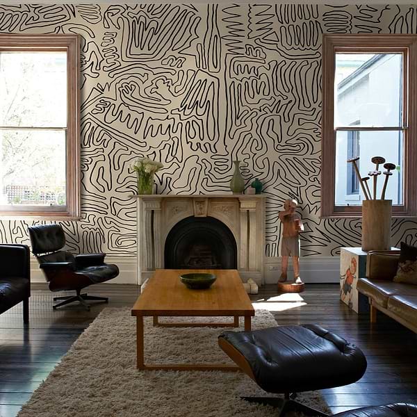 The Roam behang-Behang-Daisy James-Selected Wallpapers &amp; Interiors