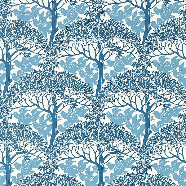 The Savaric-behang-tapete-wallpaper-Morris & Co-Cirrus-Rol-Selected-Wallpapers-Interiors