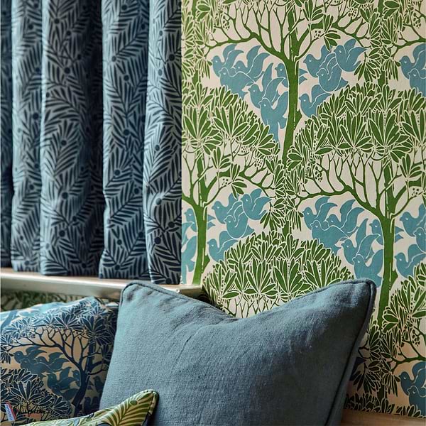 The Savaric-behang-tapete-wallpaper-Morris & Co-Selected-Wallpapers-Interiors