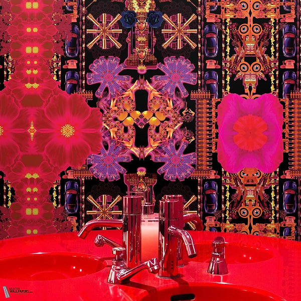 The Scarlet behang-behang-Daisy James-Selected Wallpapers &amp; Interiors