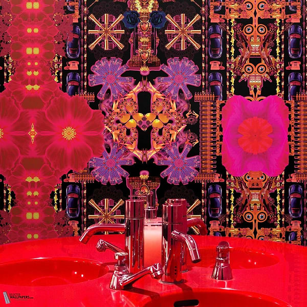 The Scarlet behang-behang-Daisy James-Selected Wallpapers & Interiors