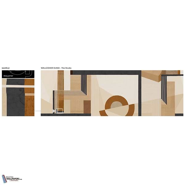 The Studio behang-behang-Daisy James-Selected Wallpapers &amp; Interiors